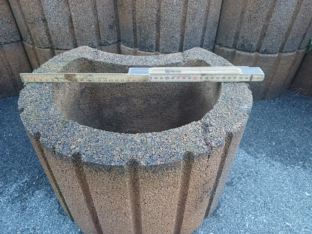 Böschungssteine,Randeinfassung