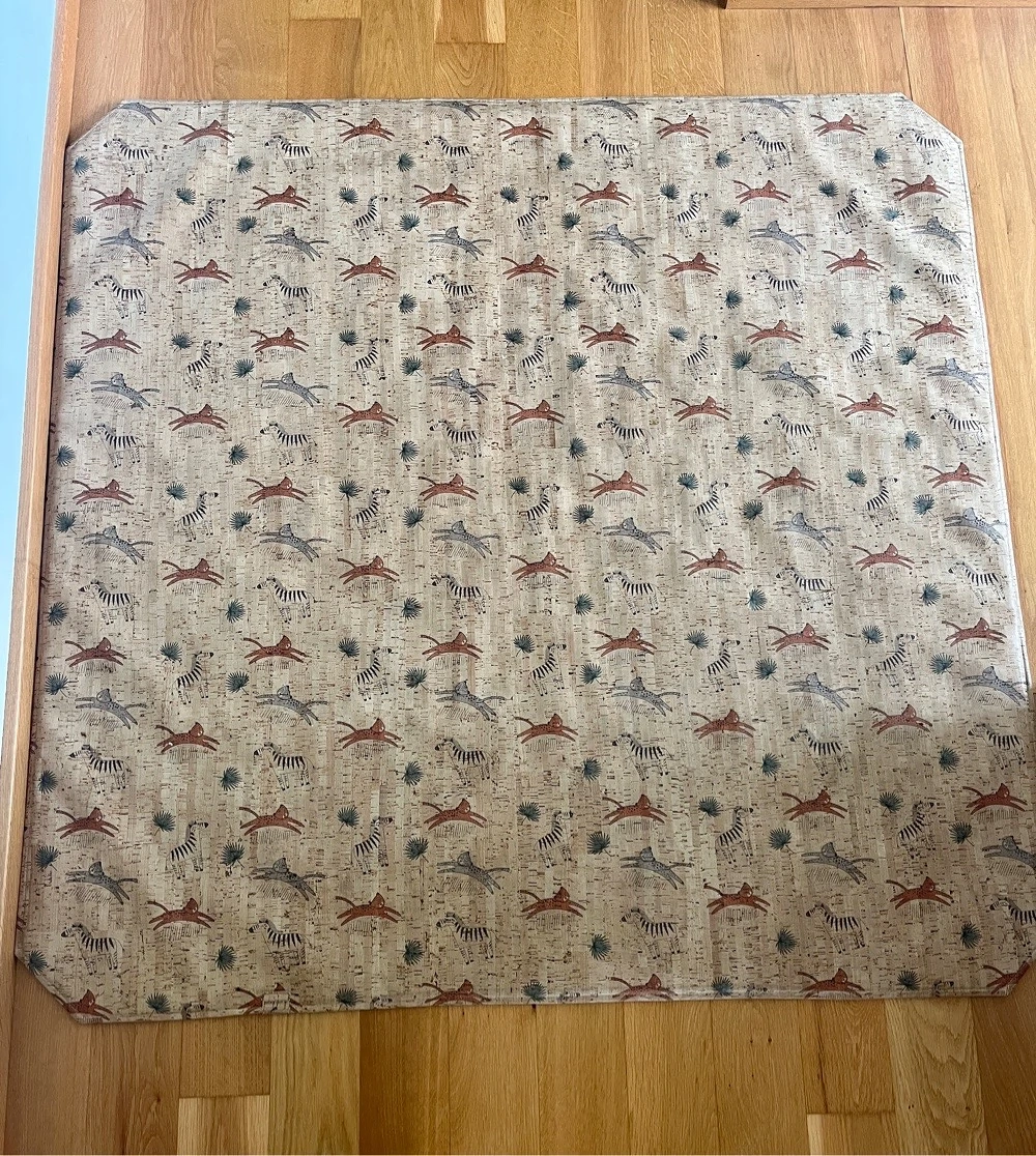 Clarissa Kork Krabbeldecke 120x120 Sweet Safari