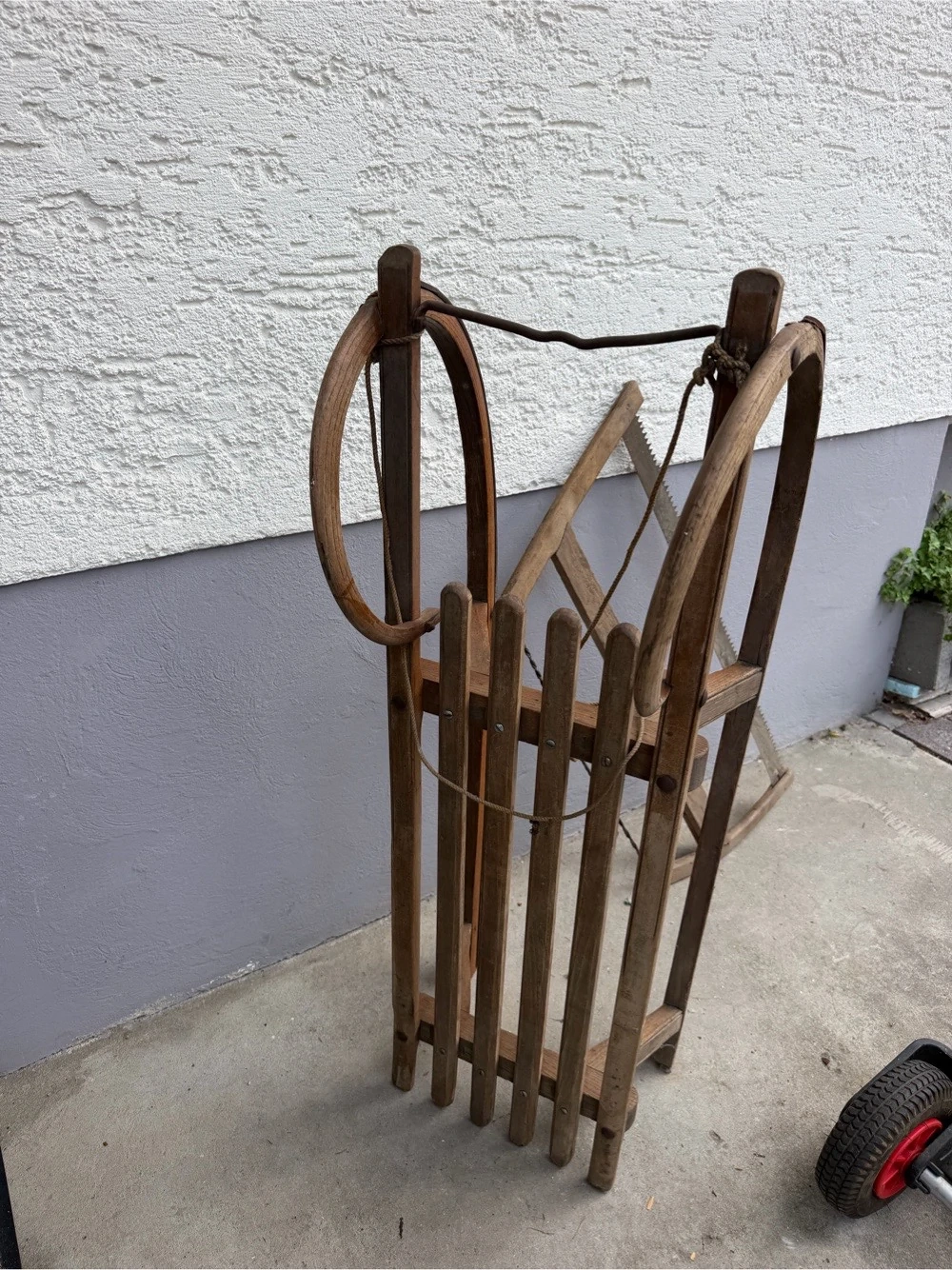 alte Holzrodel 