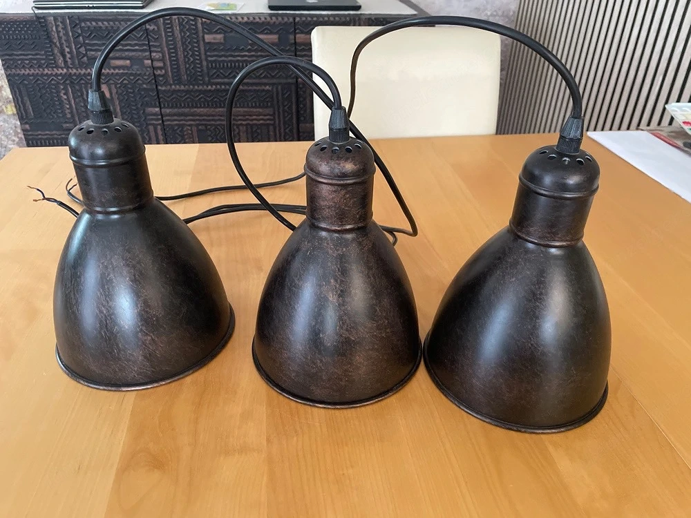 Set - 3 stilvolle Deckenlampen