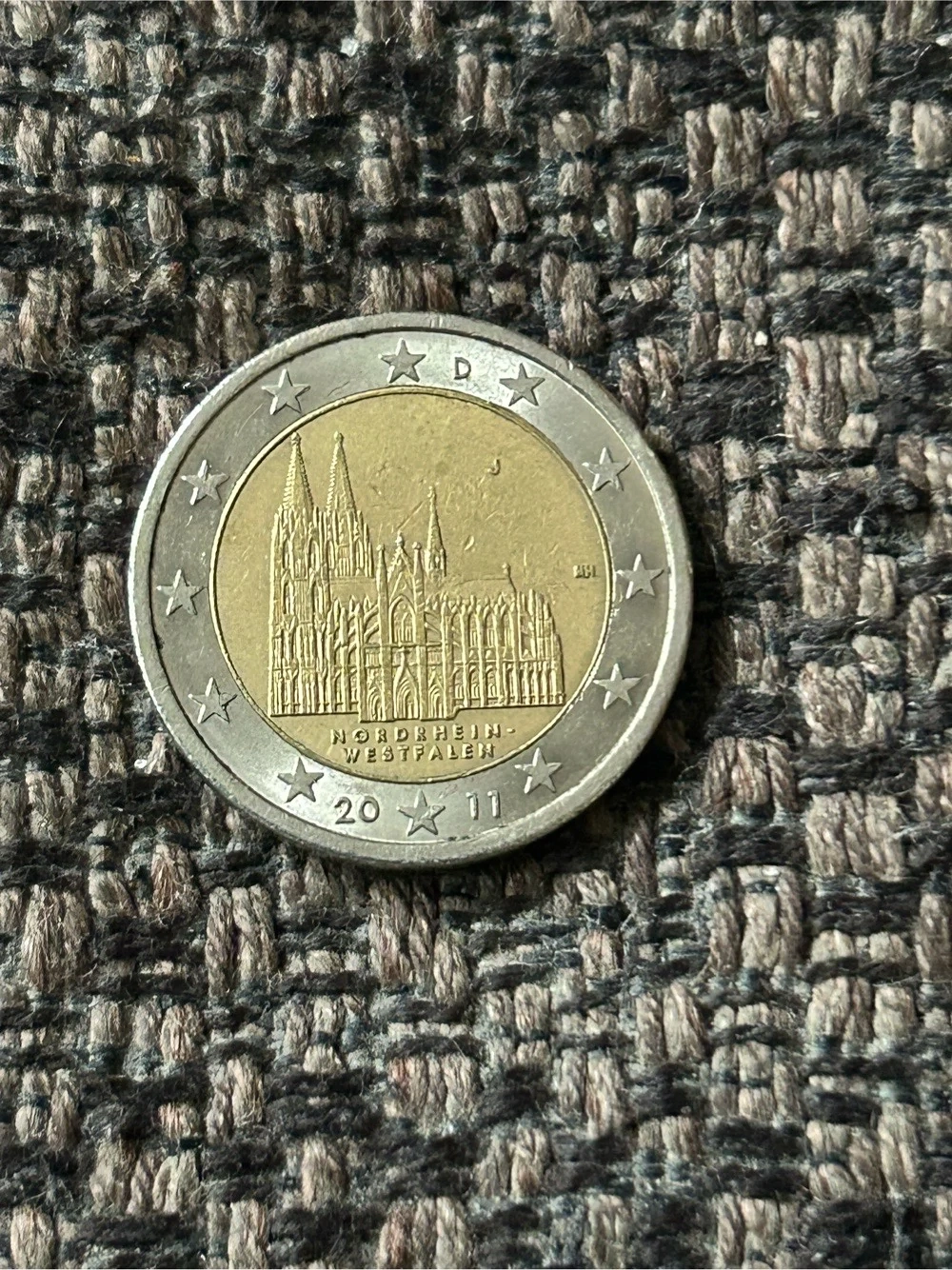 2 Euro Umlaufmünze Deutschland 2011-J