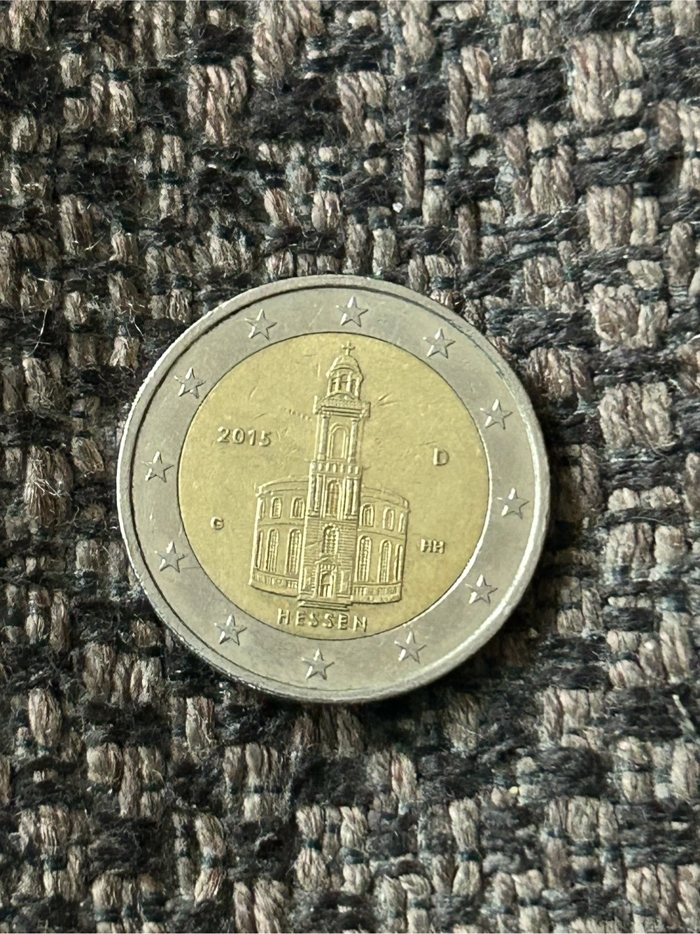 2 Euro Umlaufmünze Deutschland 2015-G