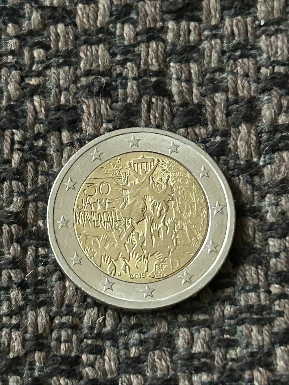 2 Euro Umlaufmünze Deutschland 2019-J