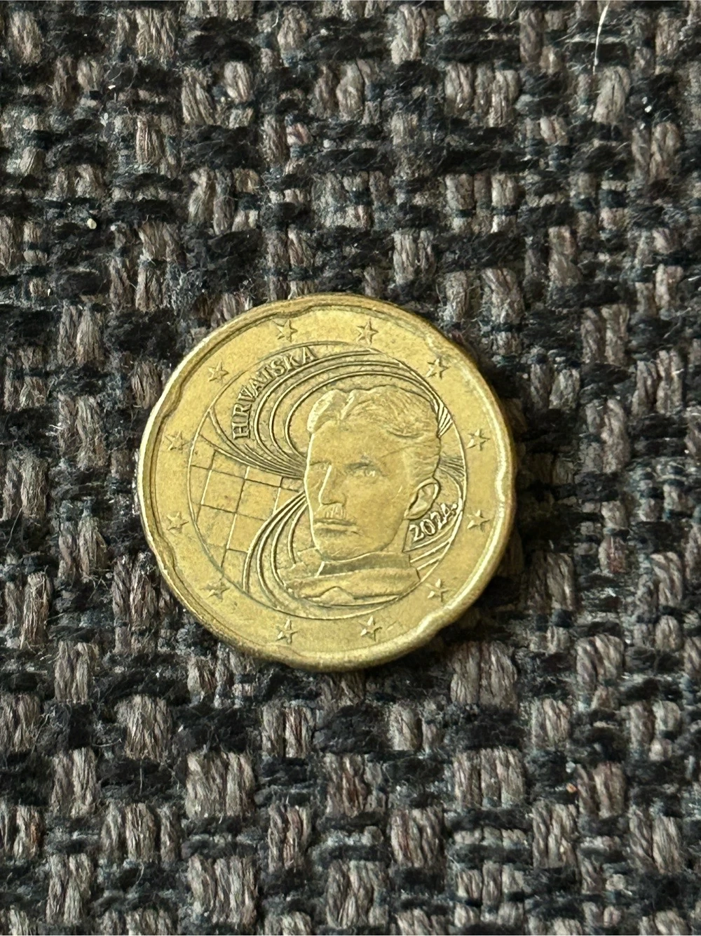20 Cent Umlaufmünze Kroatien 2024