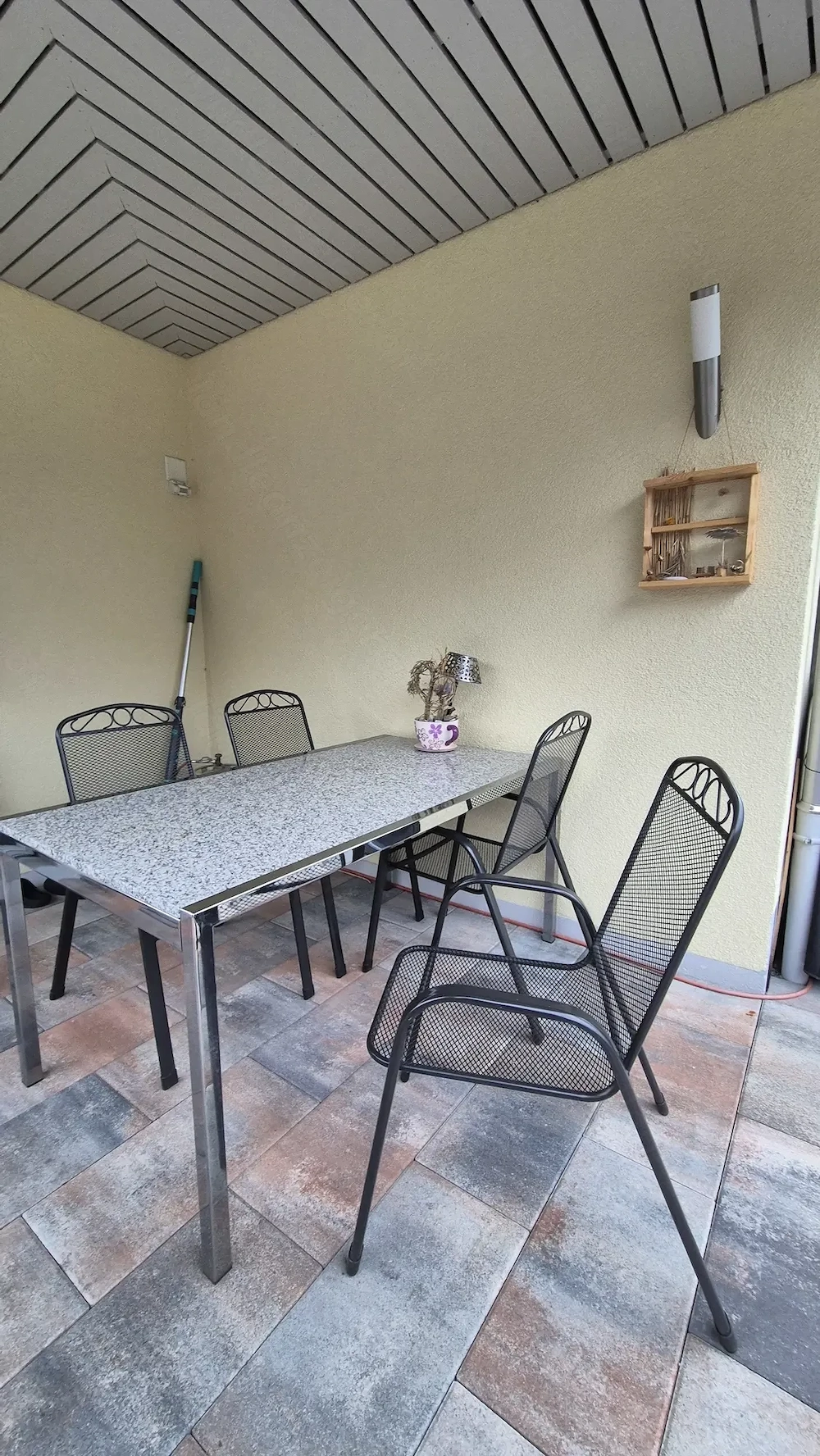 Gartenstühle Metall, Terrasse, Balkon, Sitzplatz