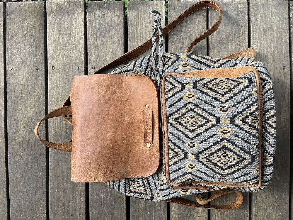 Rucksack vom Weltladen
