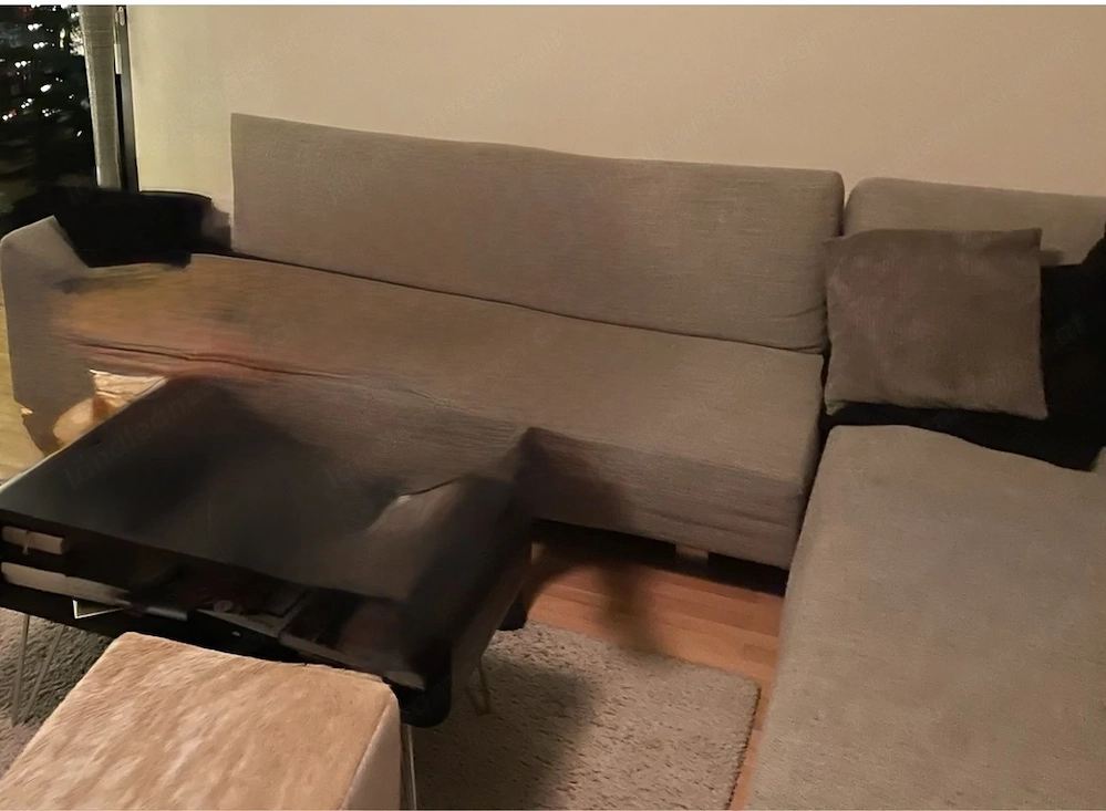 Züco Couch ca 2,95  x 1,95 mit Kissen zu verschenken 