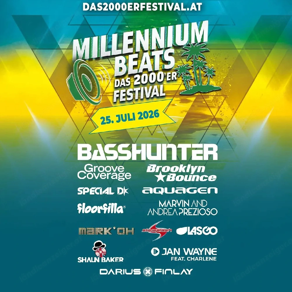 2 VIP-Tickets für Millenium Beats 2026 in Wien zu verkaufen