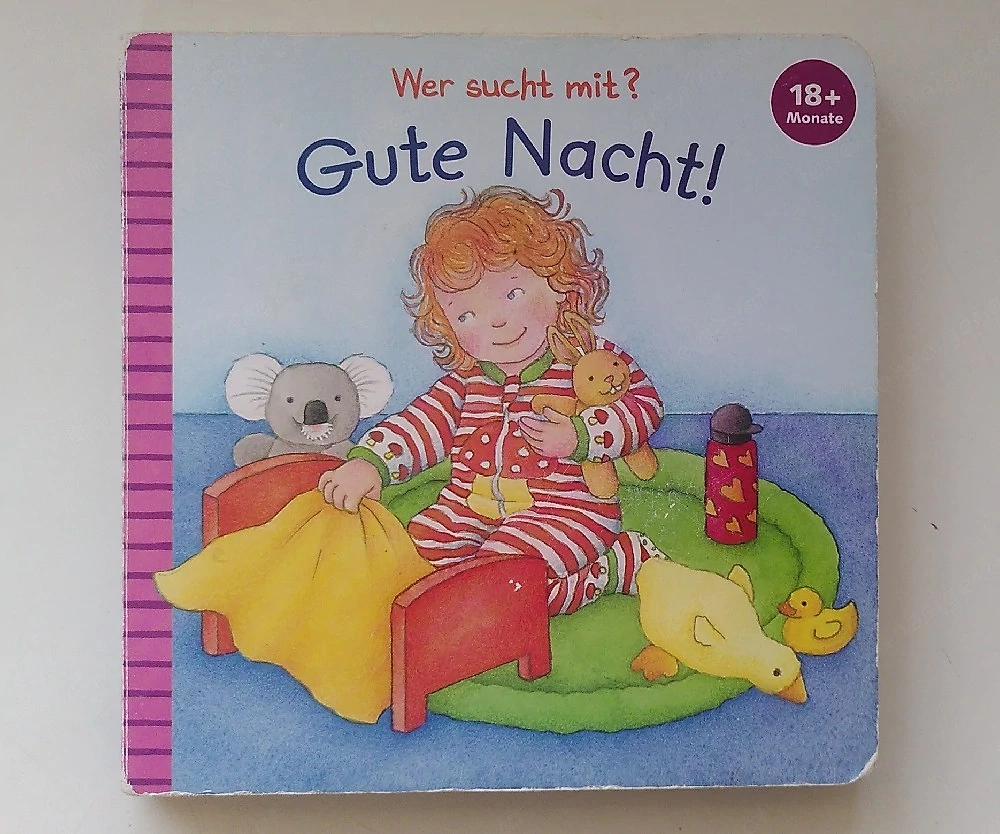 Pappbilderbuch "Wer sucht mit? Gute Nacht!"