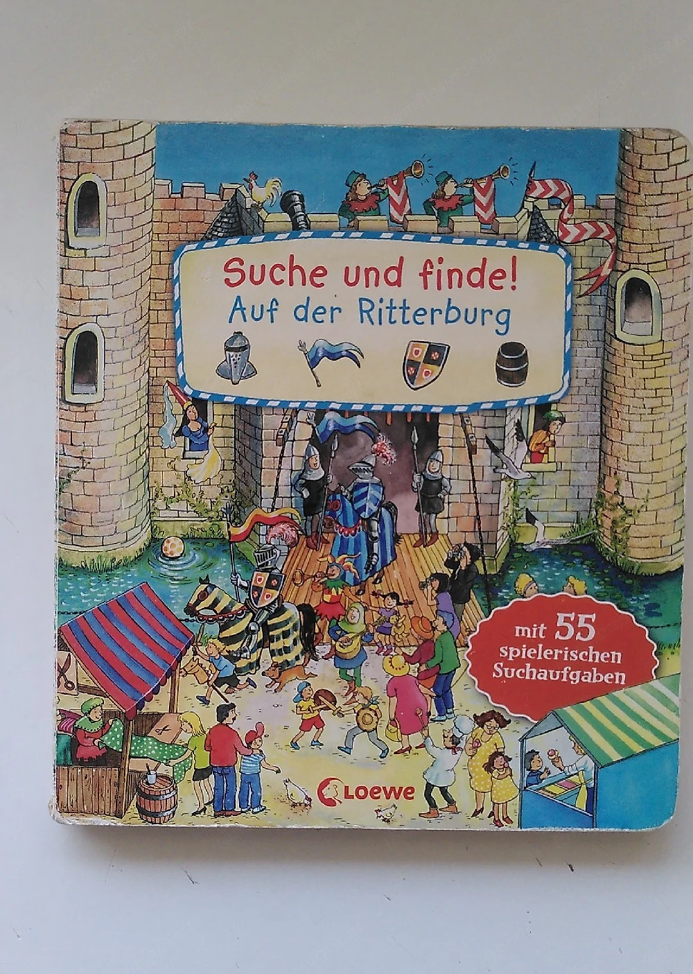 Suche und finde! - Auf der Ritterburg: Mit 55 spielerischen Suchaufgaben