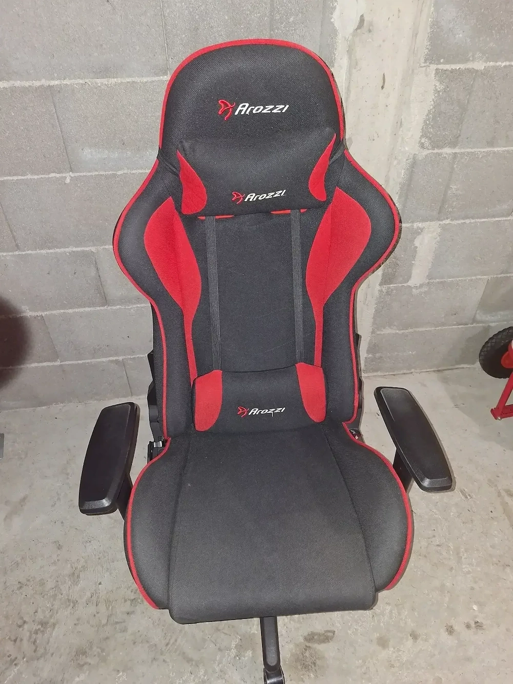 Arozzi Gaming Stuhl VERNAZZA schwarz rot