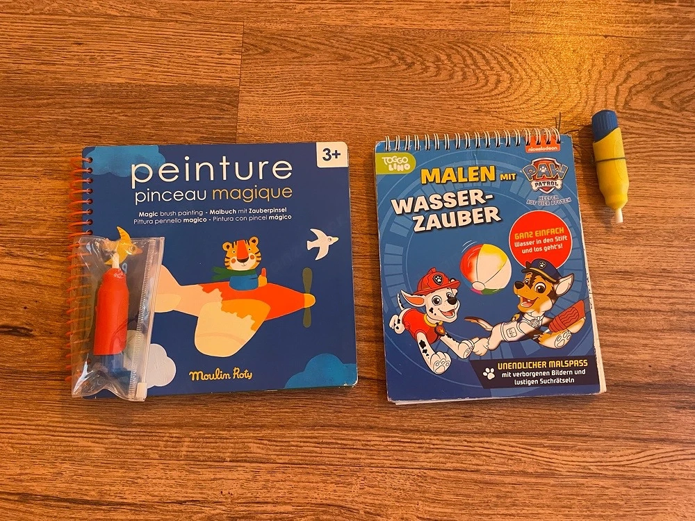Malen mit Wasser