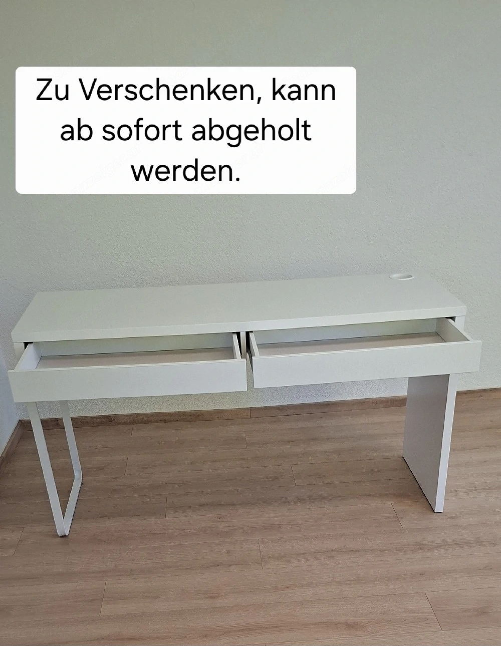 Schreibtisch, weiss