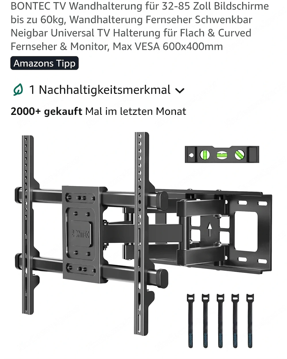 Fehrnseher  lg mit Wandhalterung 75 Zoll 