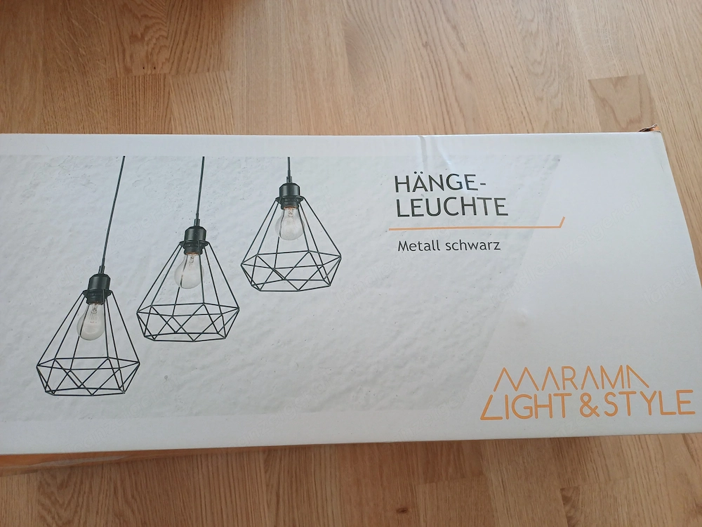 Hängelampe Metall 