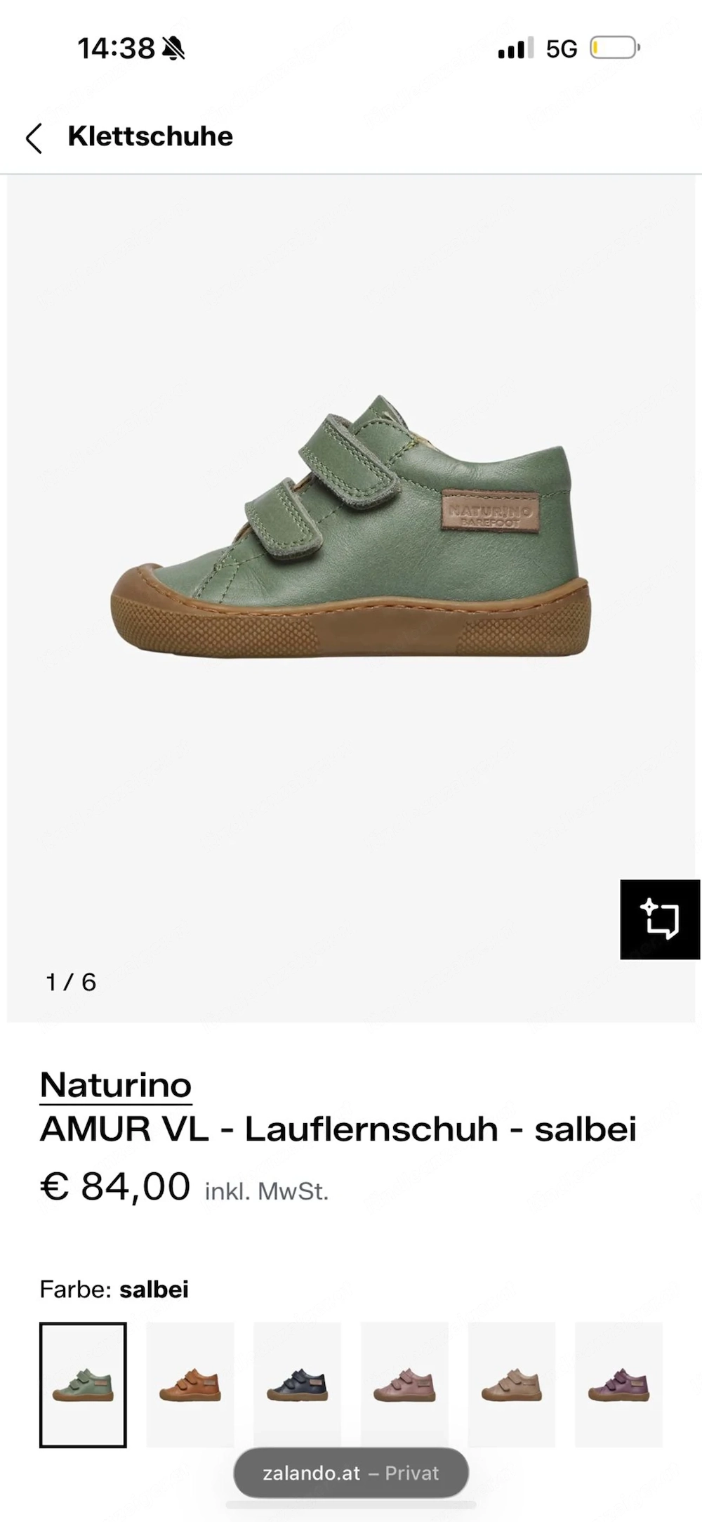 Naturino Barfußschuhe Gr.25