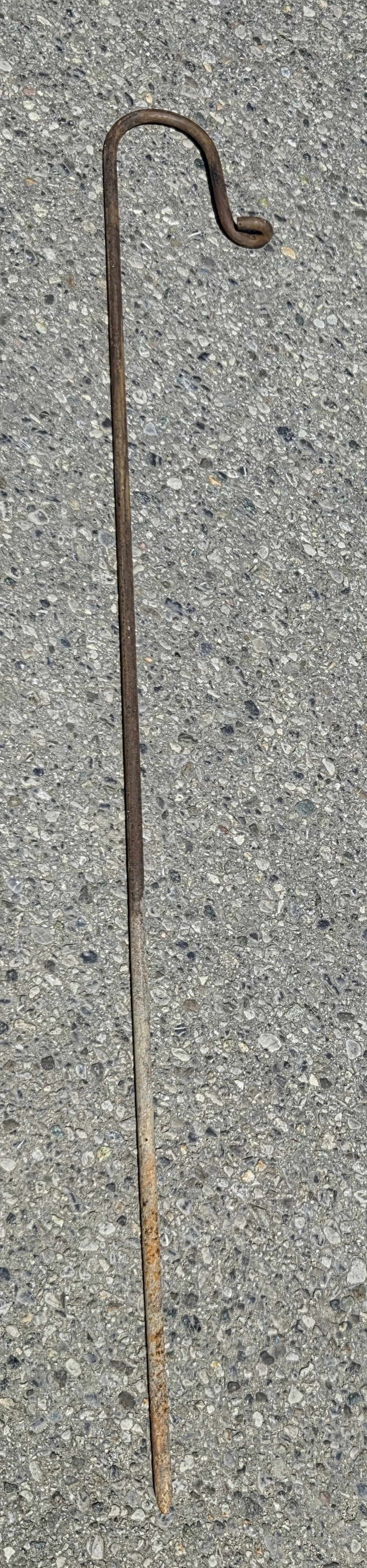 Zaun Steckzaun Stäbe 22 Laufmeter Stahl Rost Optik 