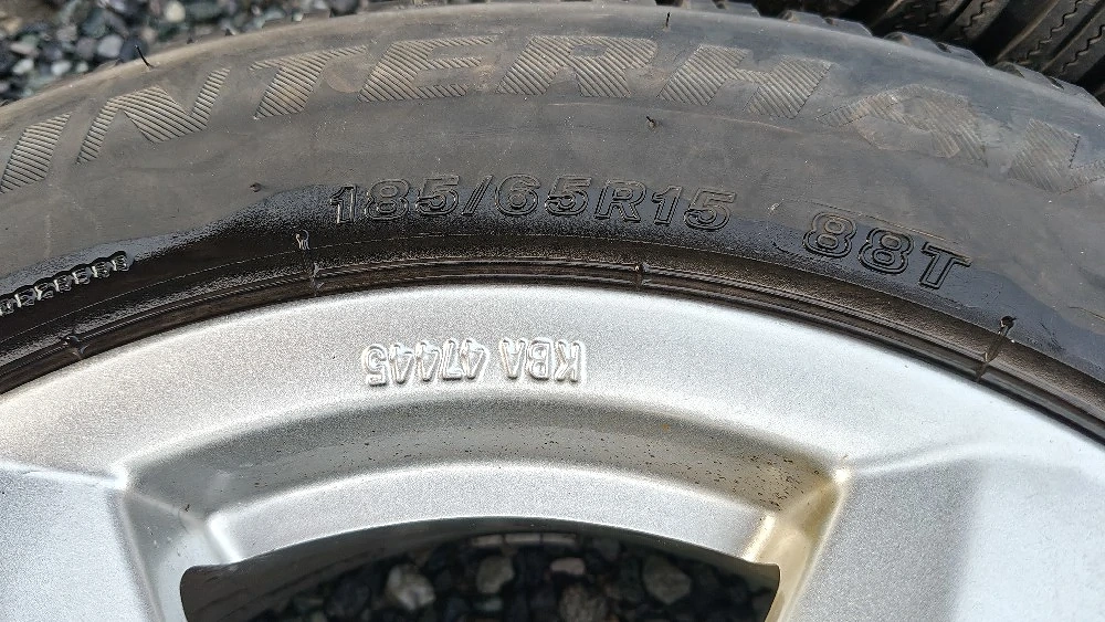 DBV Felgen 15' Profil abgefahren