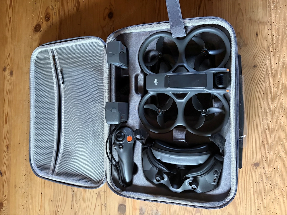 Dorne DJi Avata2 mit 2 Akku Brille und Koffer 
