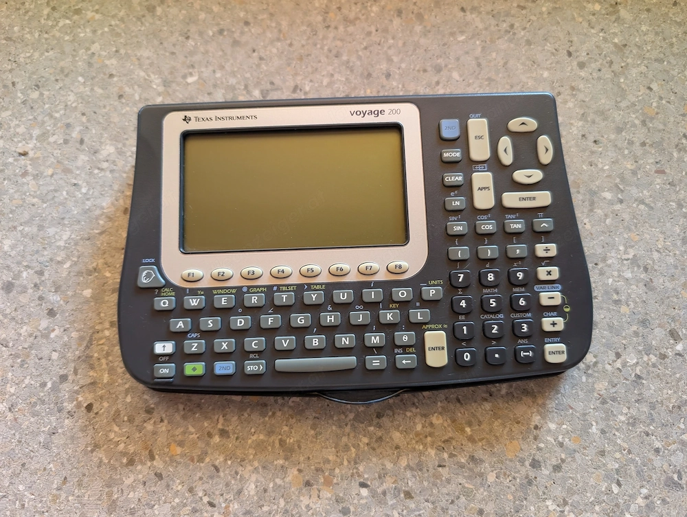 Texas Instruments Voyage 200 - grafikfähiger Taschenrechner