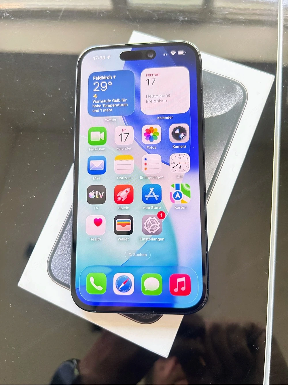 iPhone 15 schwarz