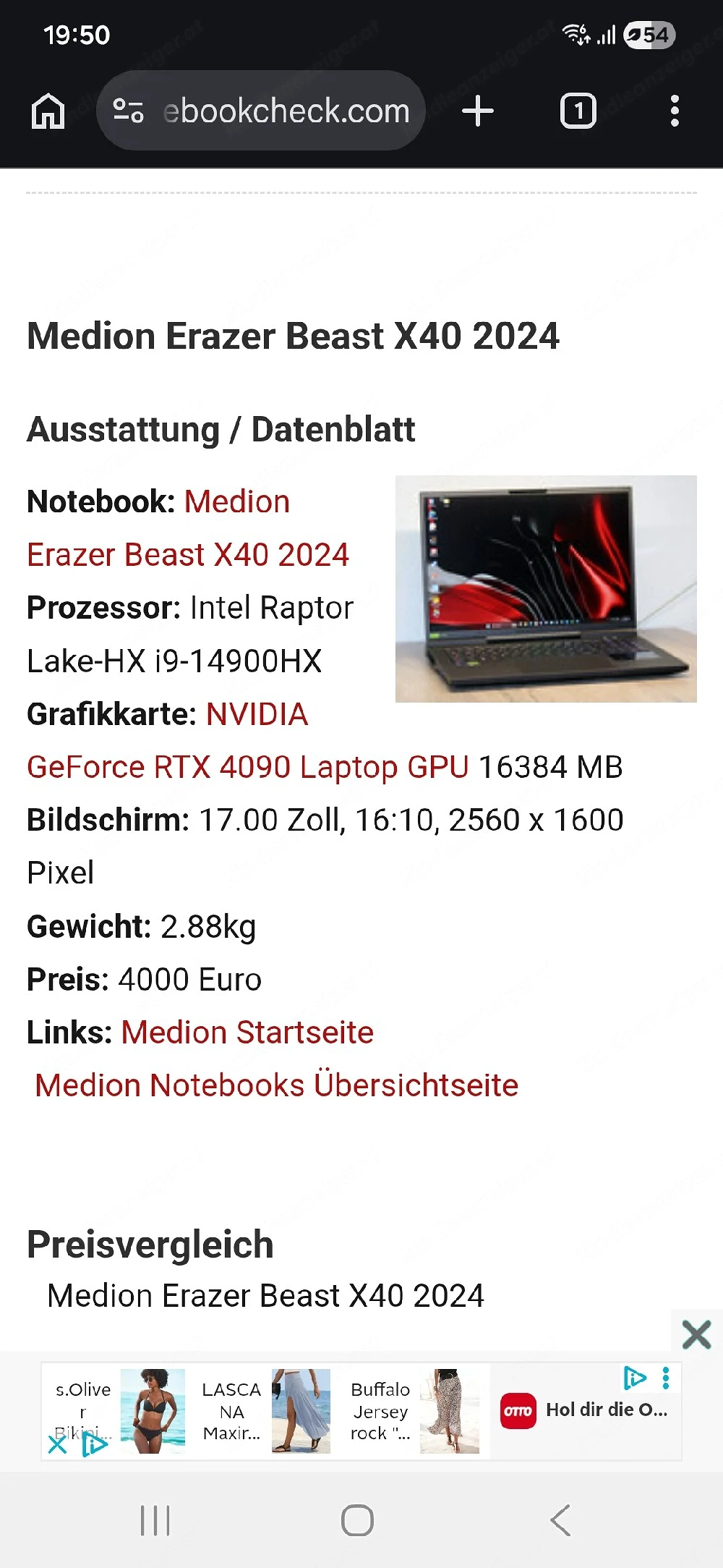 Gaming Laptop