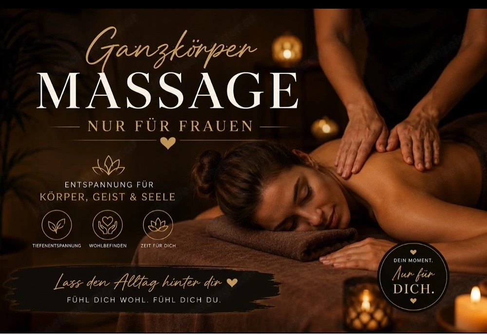Ganzkörpermassage - Für Frauen