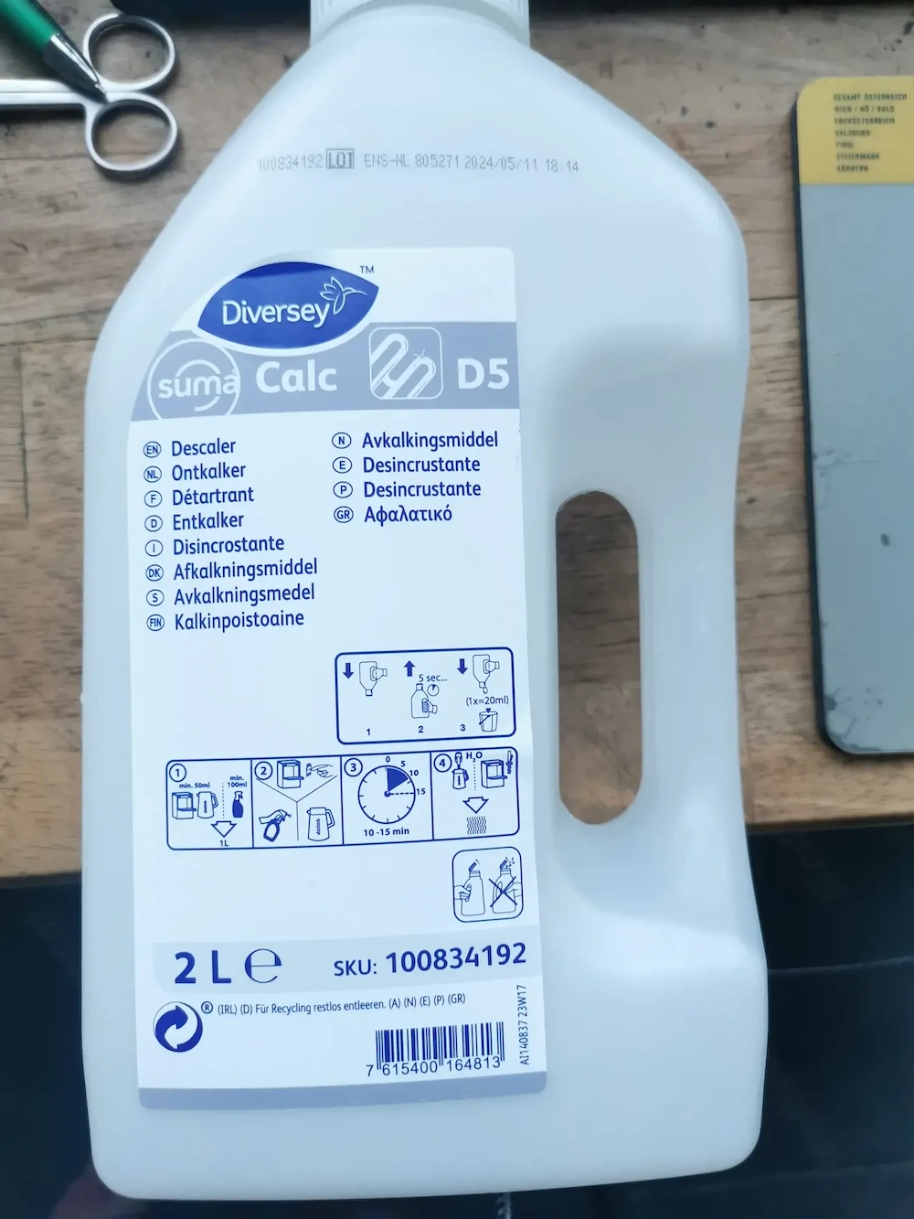 Profi entkalker für alle Maschinen 