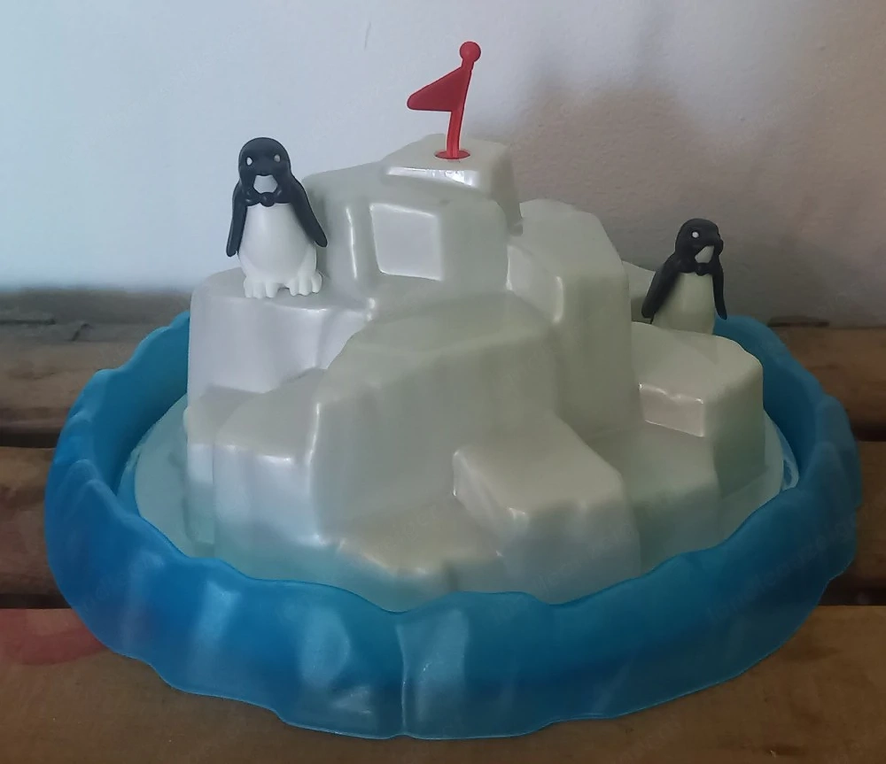 Brettspiel Plitsch Platsch Pinguin 