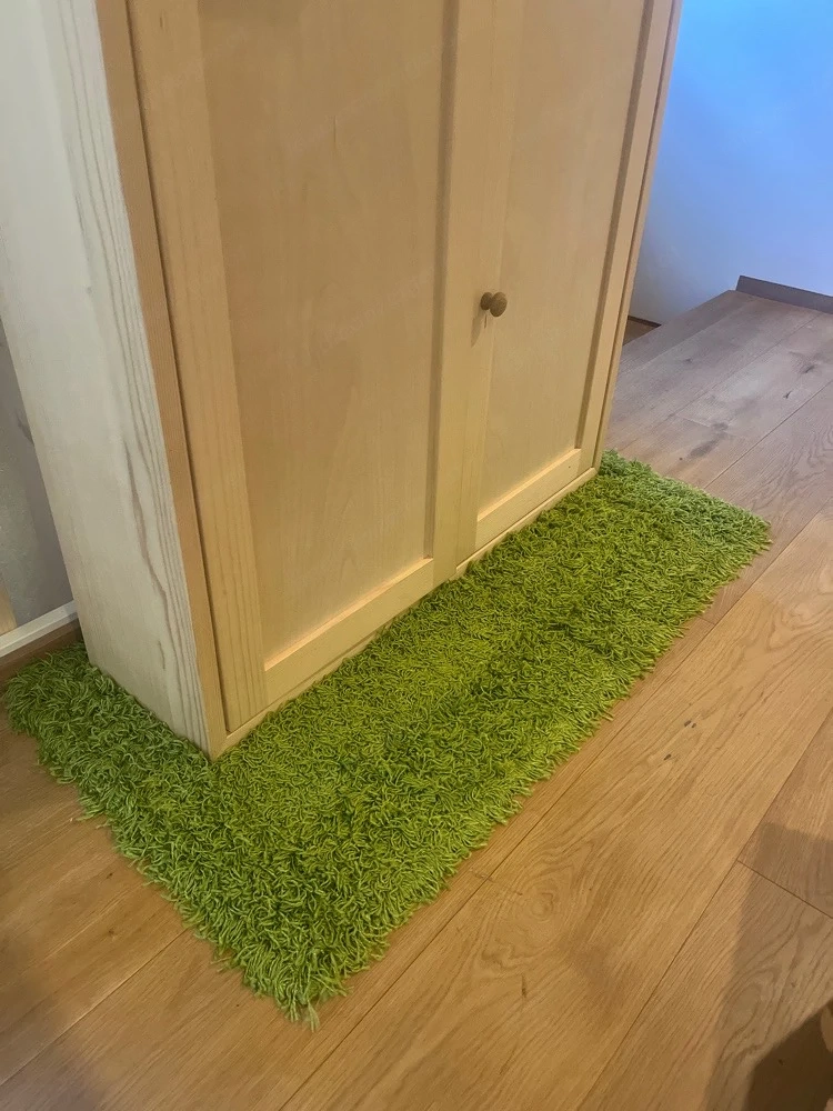 Teppich grün