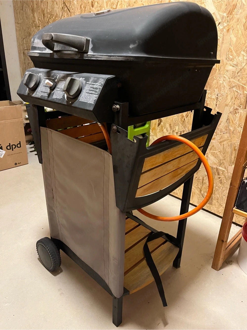 funktionsfähiger Gasgrill zu verkaufen