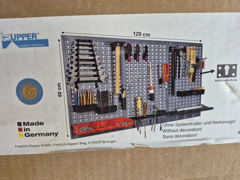 Werkzeugaufhängung Werkstatt