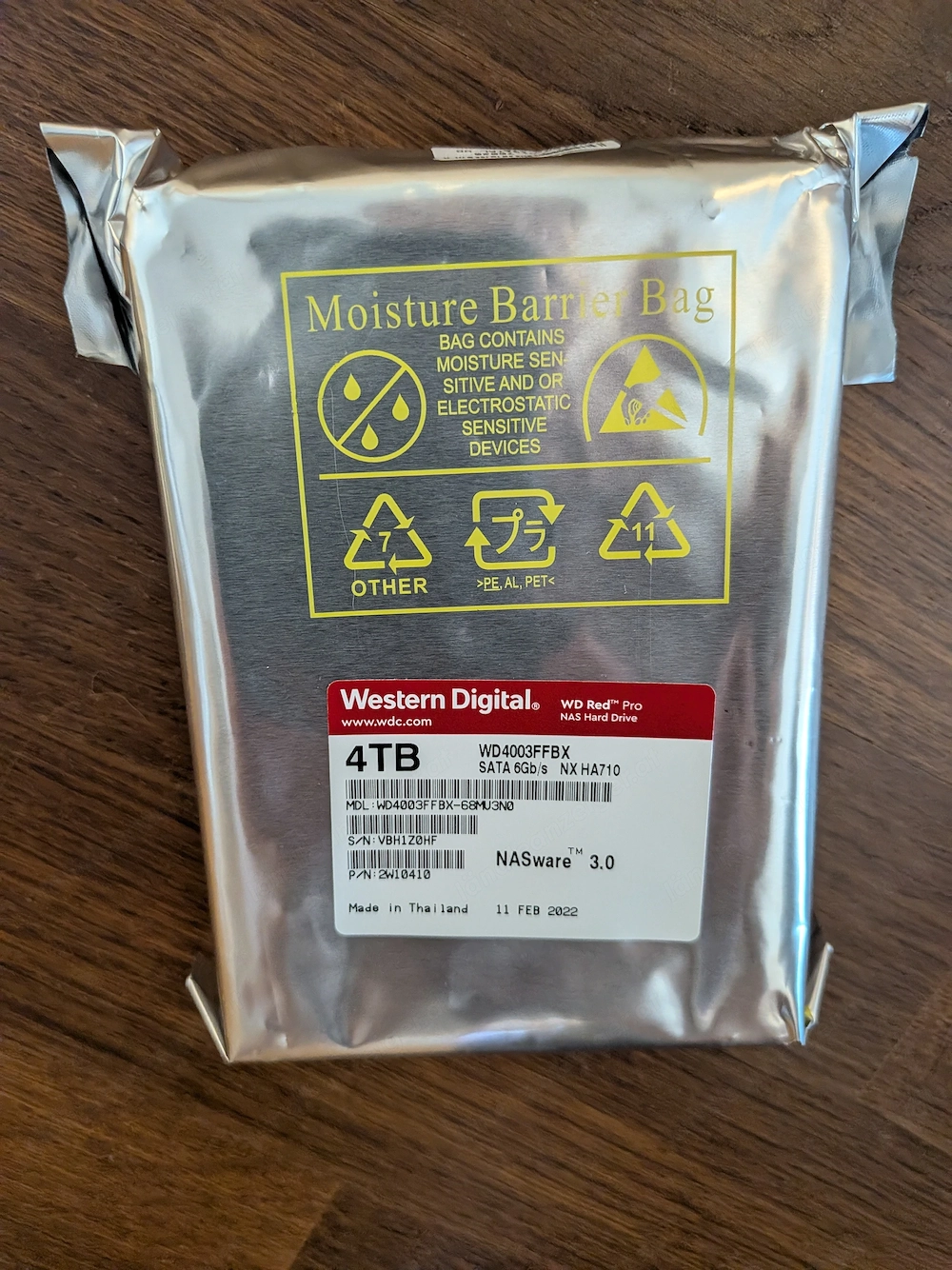 NAS Festplatte WD 4 TB