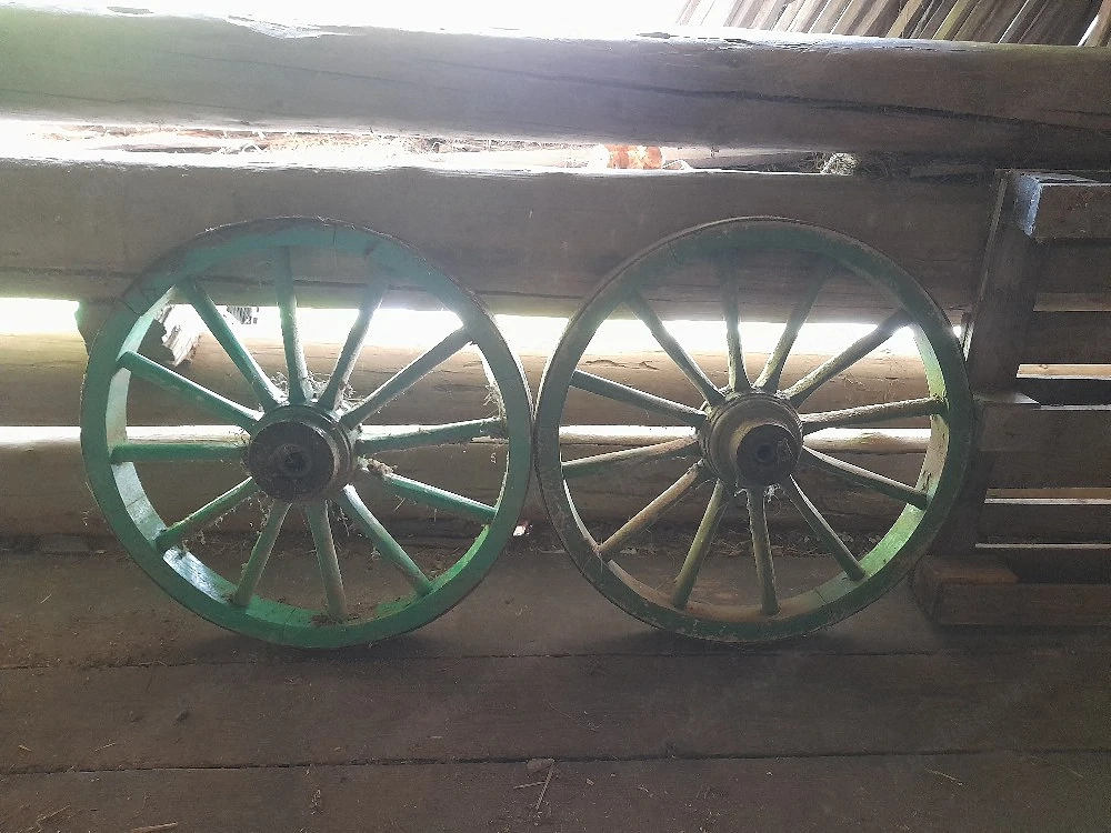 alter Transportwagen, antik