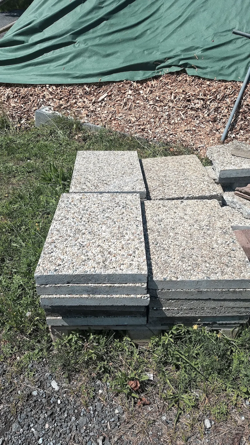 Waschbetonplatten 60cmx40cm