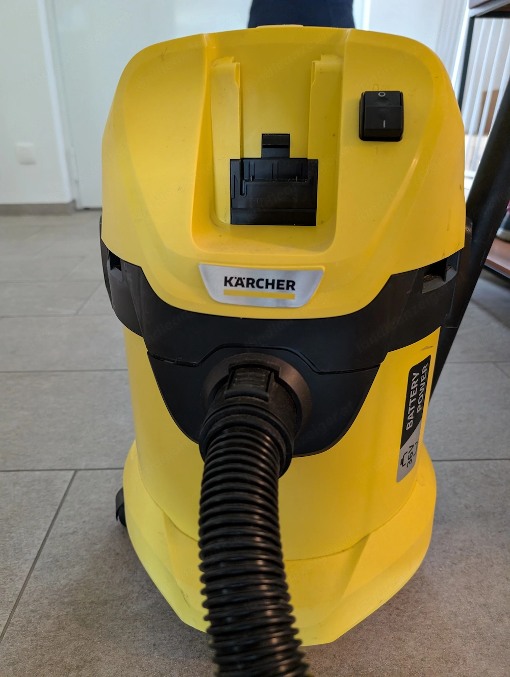 Kärcher WD 3 Battery