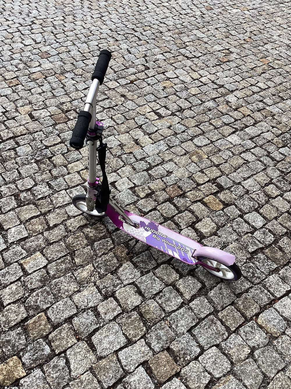 Roller - Hudora BigWheel 205 weiß pink