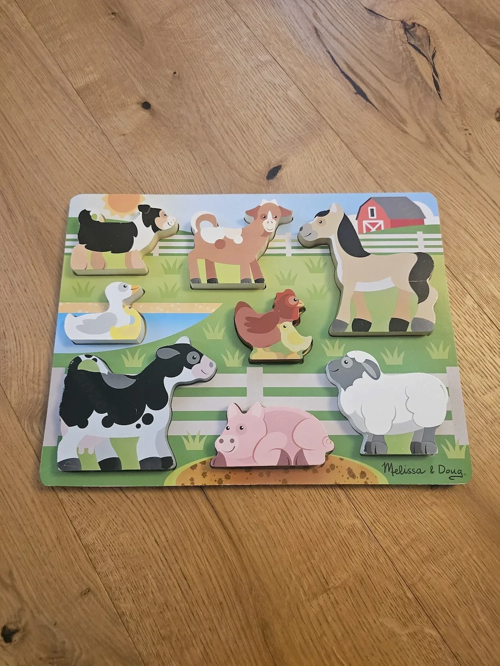Holzpuzzle für Kinder
