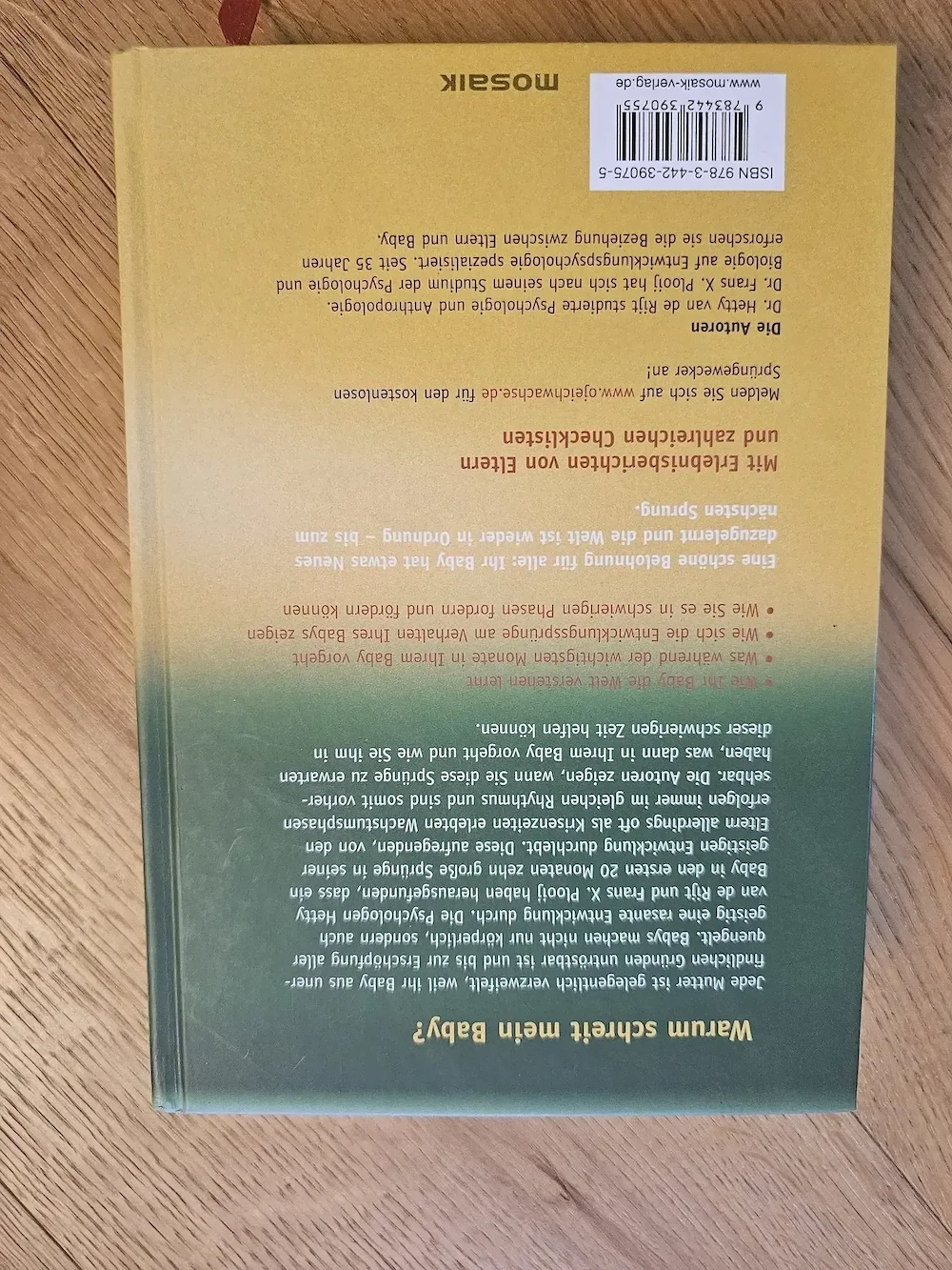 Buch  " Oje ich wachse "