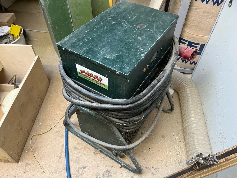 Heizlüfter Baustelle