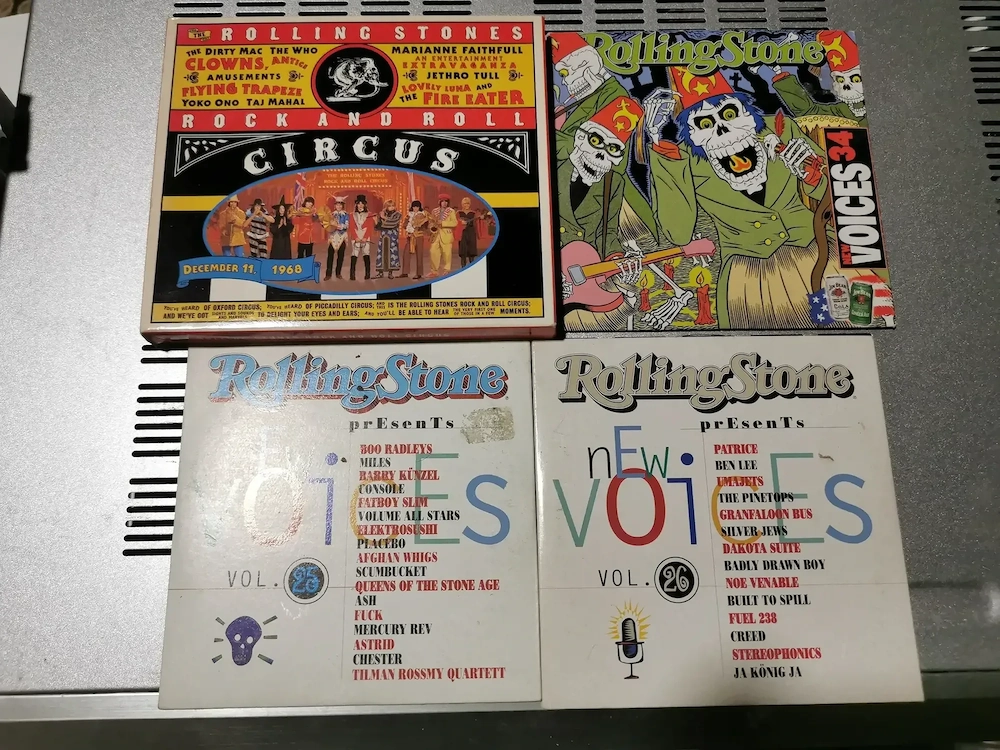 4 CDs zu verkaufen rolling stones