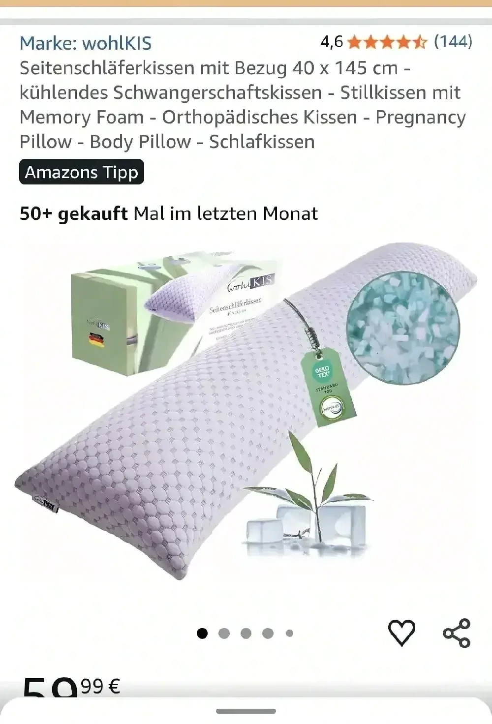Seitenschläferkissen,.Stillkissen