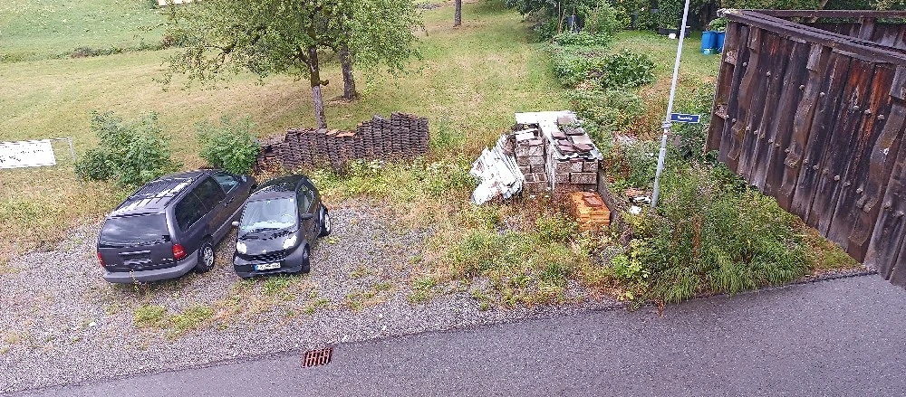Abstellplatz Parkplatz