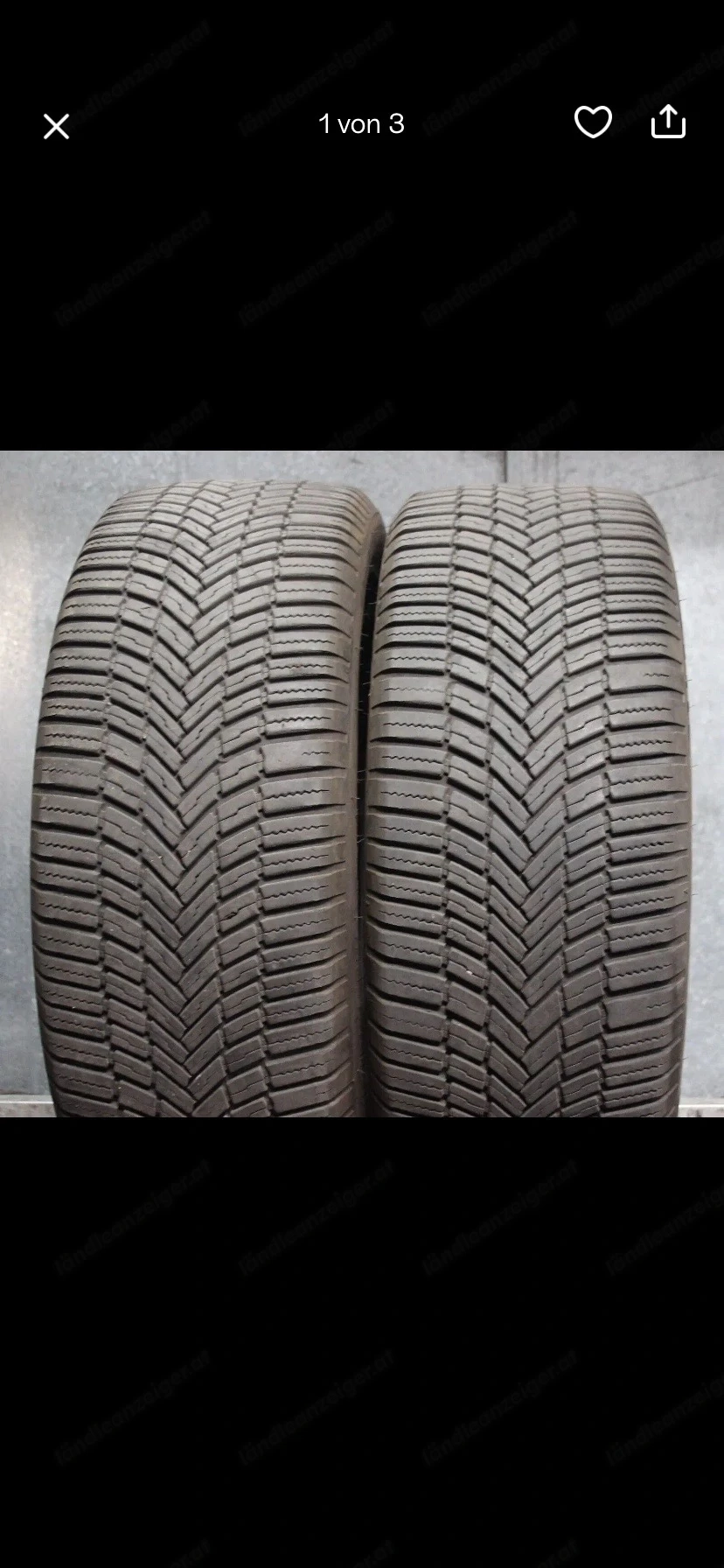 4 x Bridgestone Weather Control 235 50 R 18 101V