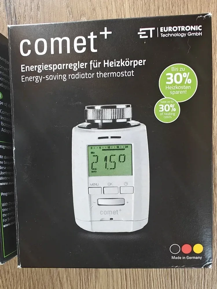 3x Comet+ aut. Heizkörperthermostat