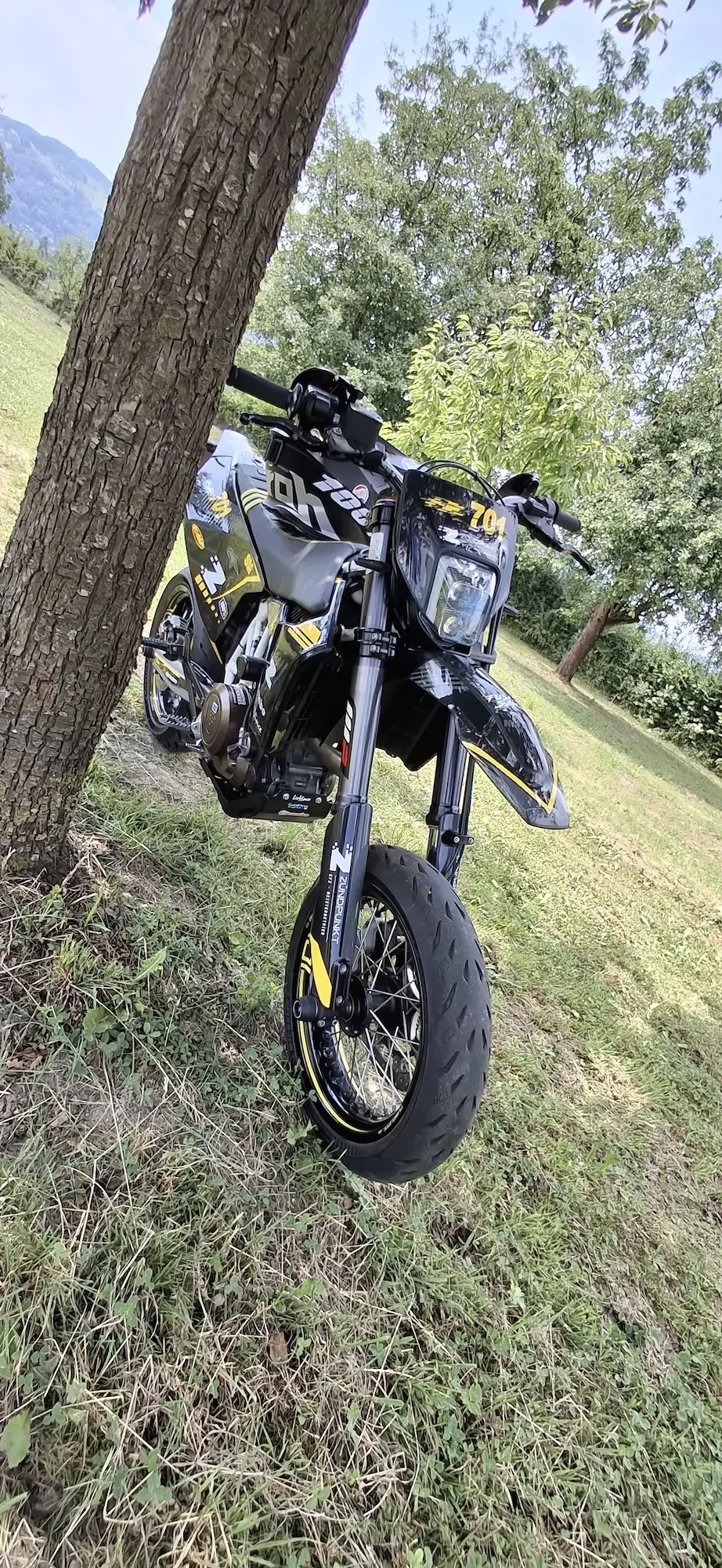 Motorrad Supermoto 701