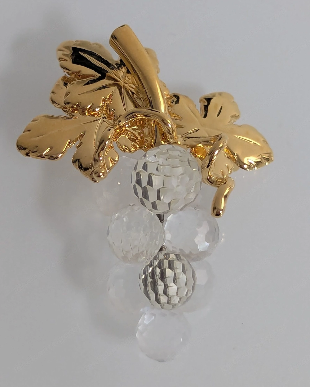 Vintage Swarovski Trauben-Brosche   