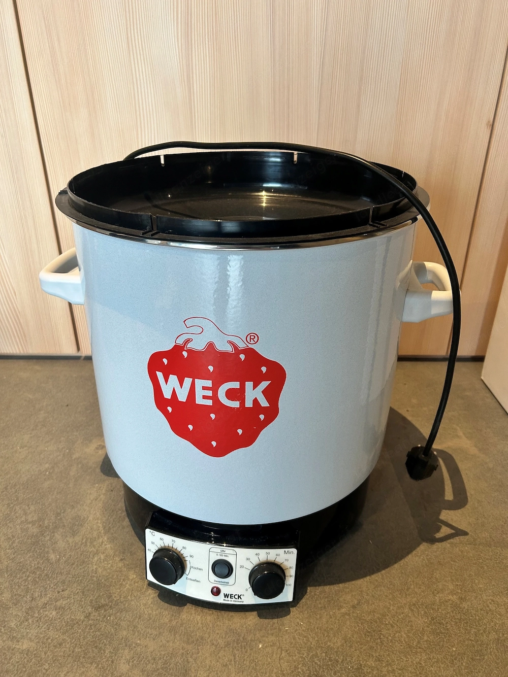 Einkochautomat   Entsfafter Aufsatz WECK zu verkaufen