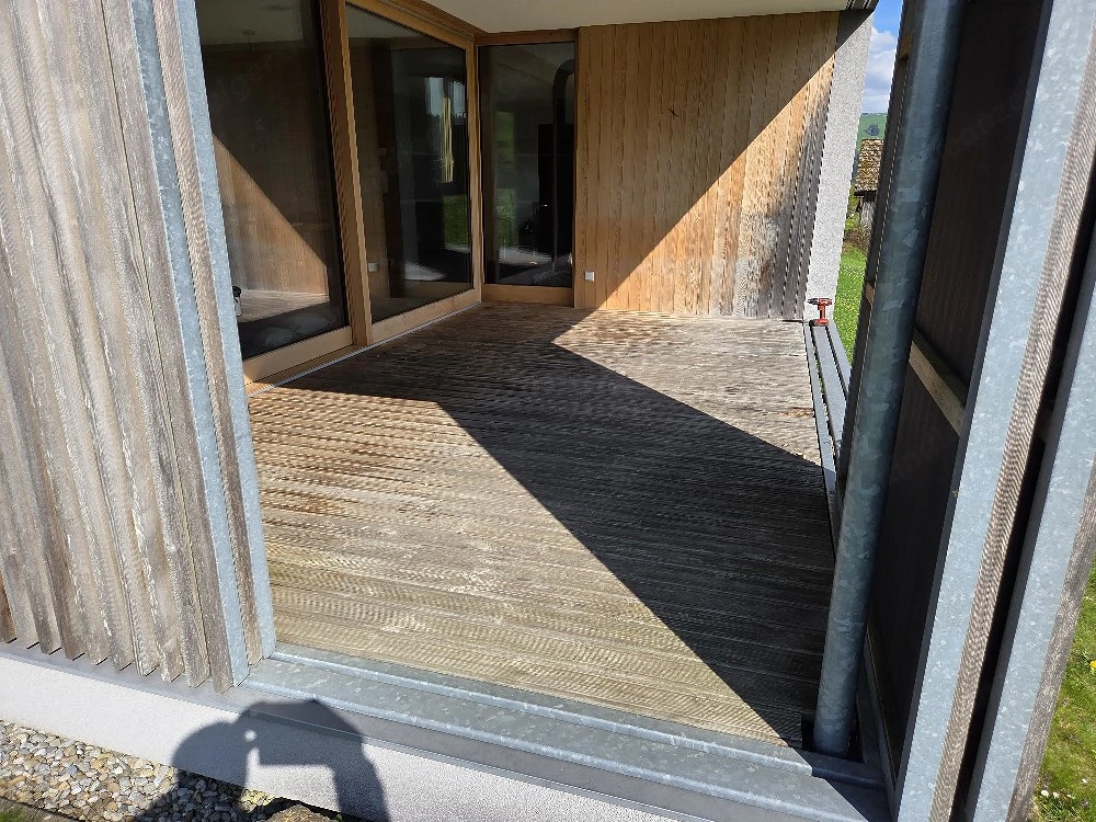 Terrassendielen ThermoKiefer geriffelt