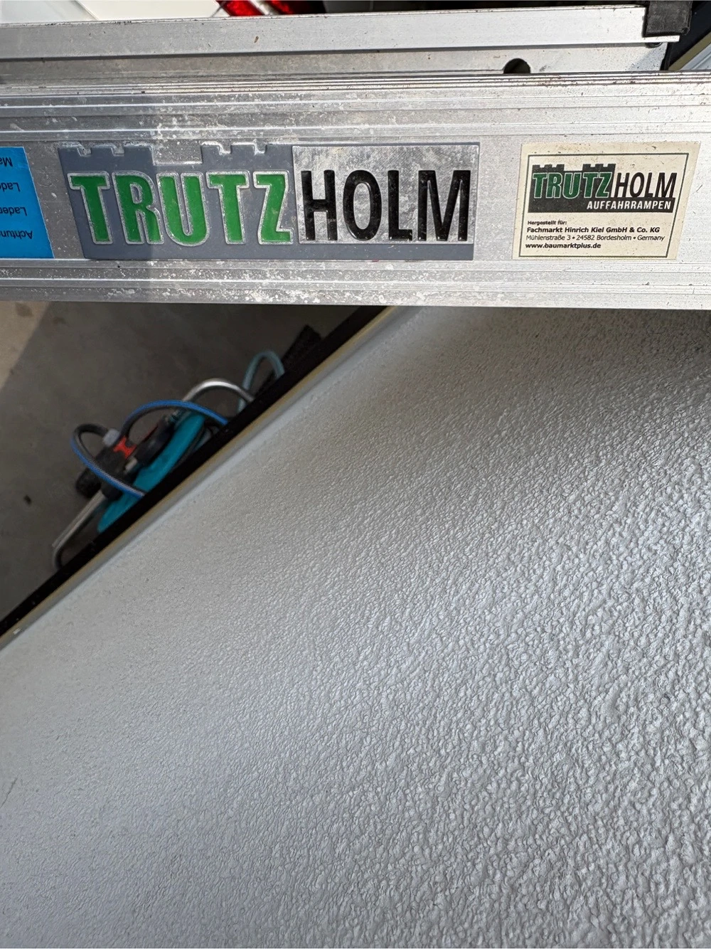 Auffahrrampe Aluminium Rollstuhl
